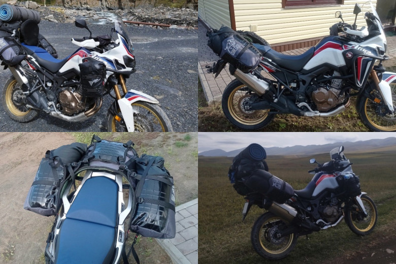 Модульный Duplex на Honda Africa Twin Модульная система ZubrCase Duplex на Honda CRF1100 Africa Twin