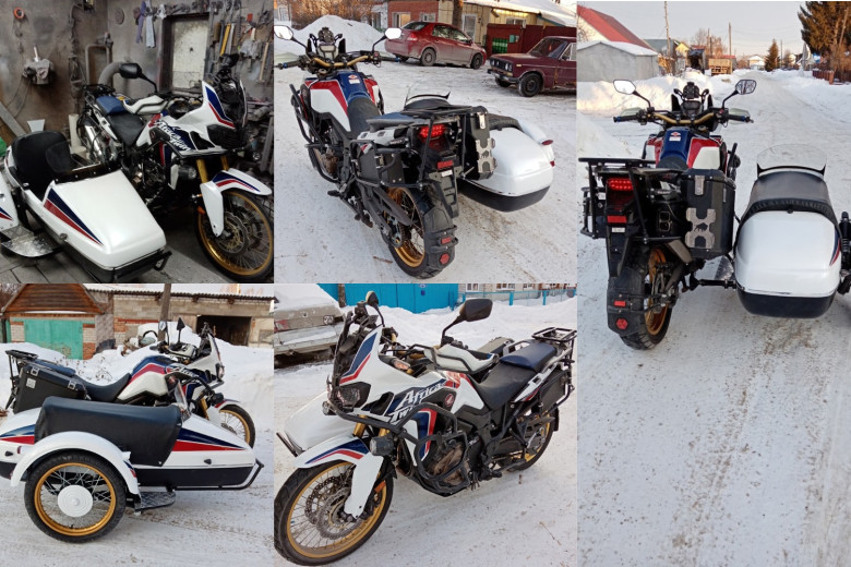 Honda Africa Twin CRF1000 худая 2016 DCT 