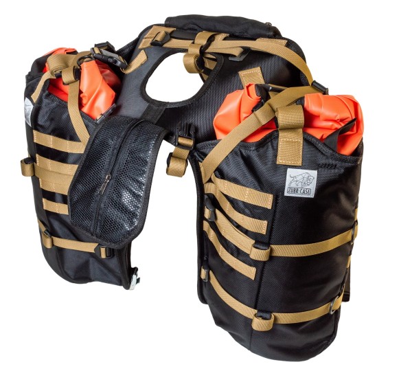 Эндуро сумка-штаны Duplex 2+1 KTM Багажная текстильная для KTM 690 и Husqvarna 701