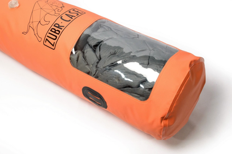 Гермомешок ZubrBag 40 Боковой с наплечным ремнем и спускным клапаном