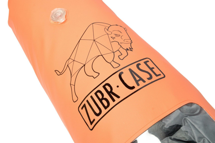 Гермомешок ZubrBag 40 Боковой с наплечным ремнем и спускным клапаном