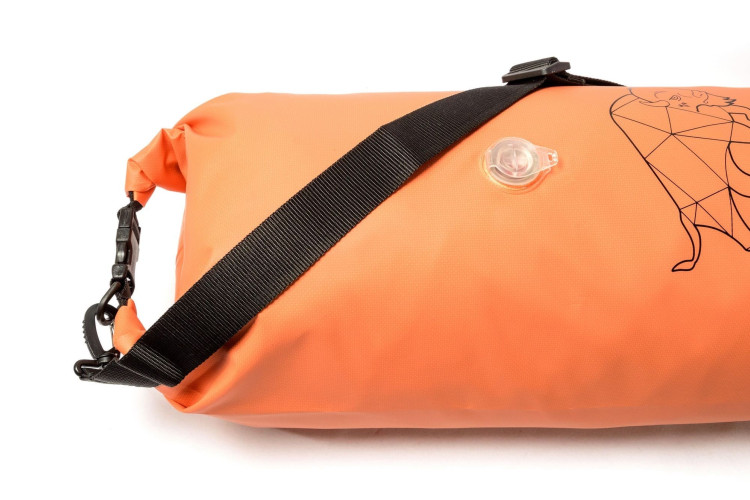 Гермомешок ZubrBag 40 Боковой с наплечным ремнем и спускным клапаном