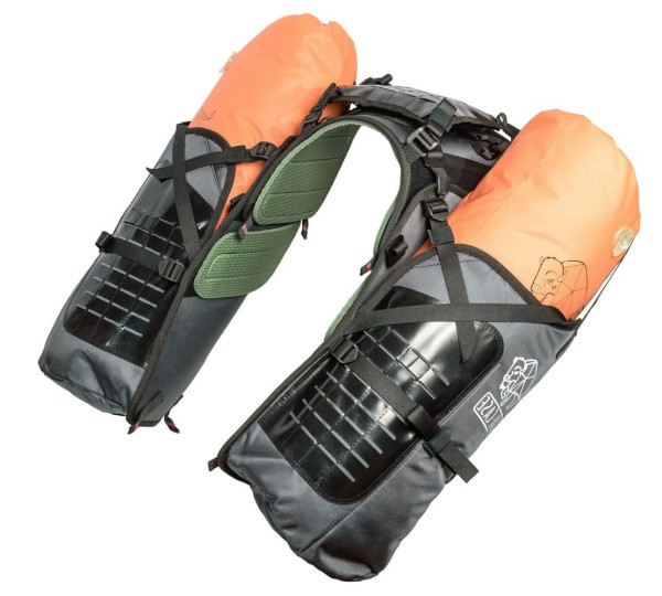 Сумка для мотоцикла ZubrBag Duplex Pro 80+ л безрамочная, модульная, на 80+ литров