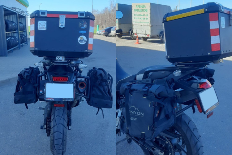 Площадка-адаптер Triumph Triumph Tiger 900 под ZubrLock