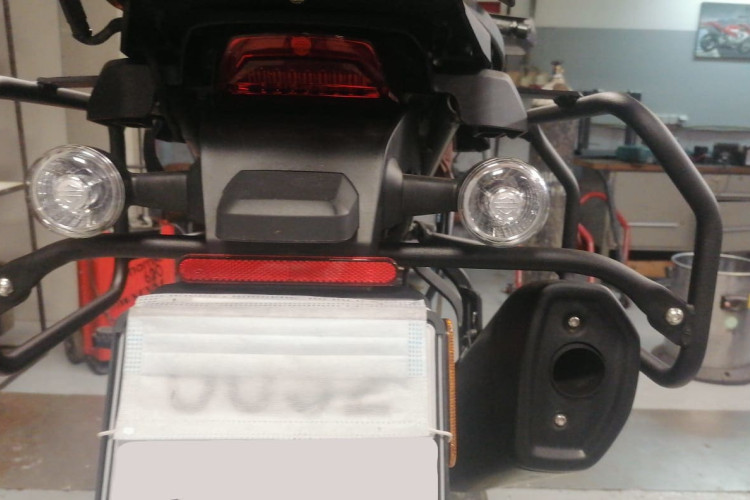 Боковые багажные рамки Pan America 1250 Harley Davidson на 2 кофра