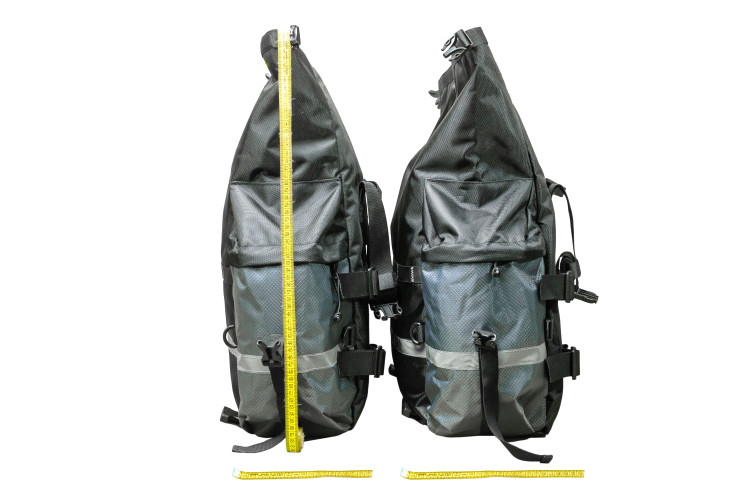 Мотосумки боковые ZubrBag 35+35 Стандартные на багажные рамки