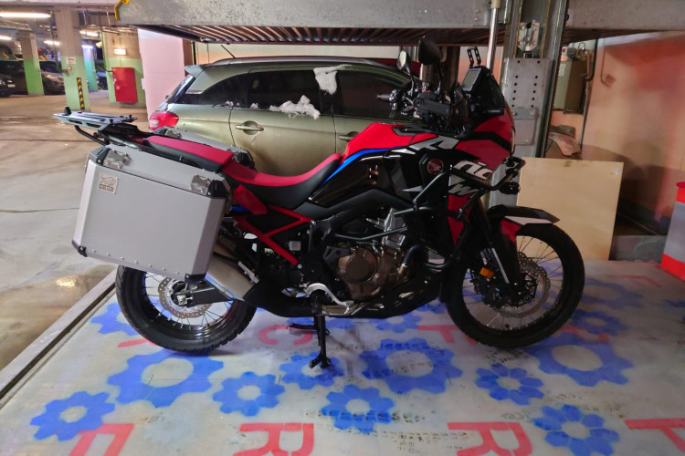 Боковые рамки CRF1100 Honda Africa Twin 2020+ "худая" на 2 кофра