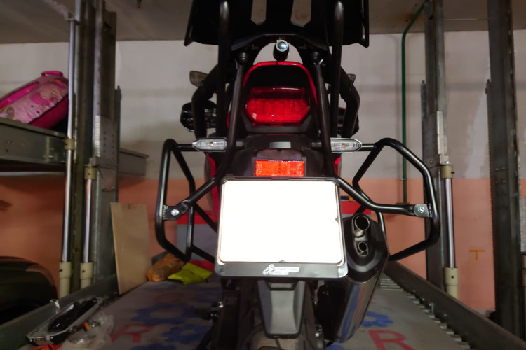 Боковые рамки CRF1100 Honda Africa Twin 2020+ "худая" на 2 кофра