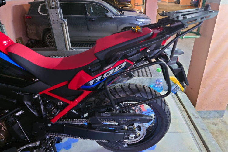 Боковые рамки CRF1100 Honda Africa Twin 2020+ "худая" на 2 кофра