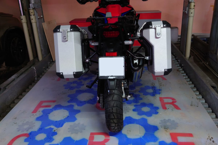 Боковые рамки CRF1100 Honda Africa Twin 2020+ "худая" на 2 кофра