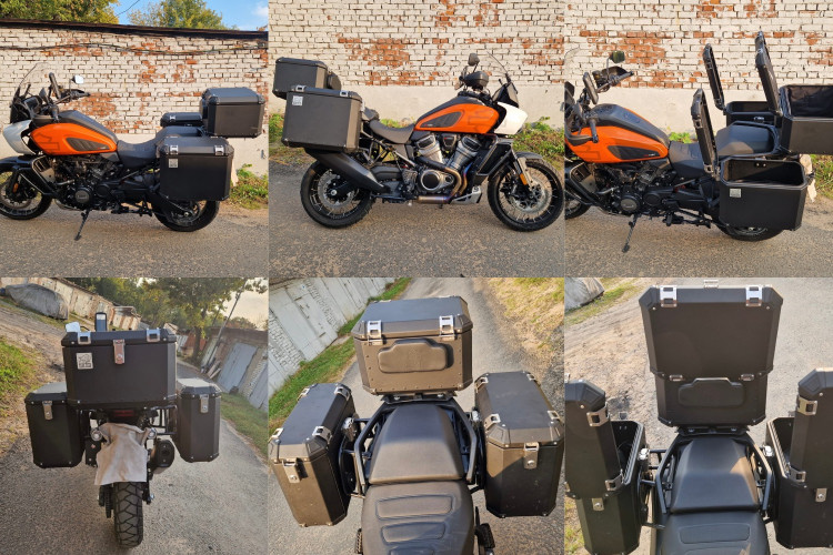 Боковые багажные рамки Pan America 1250 Harley Davidson на 2 кофра