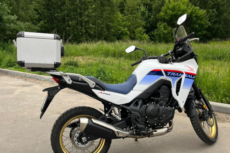 Площадка-адаптер на Honda Transalp на Honda XL750 Transalp под ZubrLock