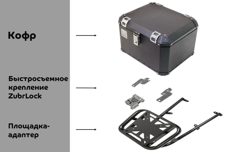 Багажник KTM Duke На KTM Duke 125, 390 2017-2023