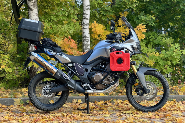 Подножка центральная CRF1000 Для Honda Africa Twin CRF1000 2016-2019 "худая"