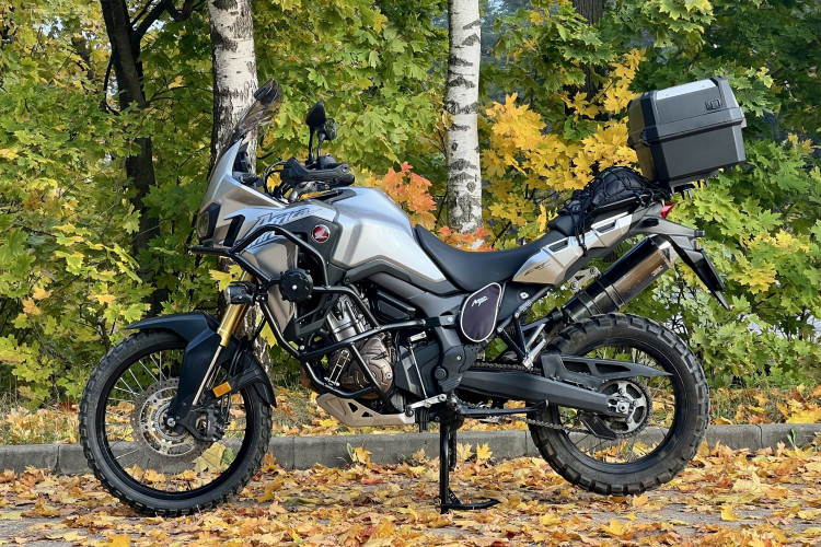 Подножка центральная CRF1000 Для Honda Africa Twin CRF1000 2016-2019 "худая"