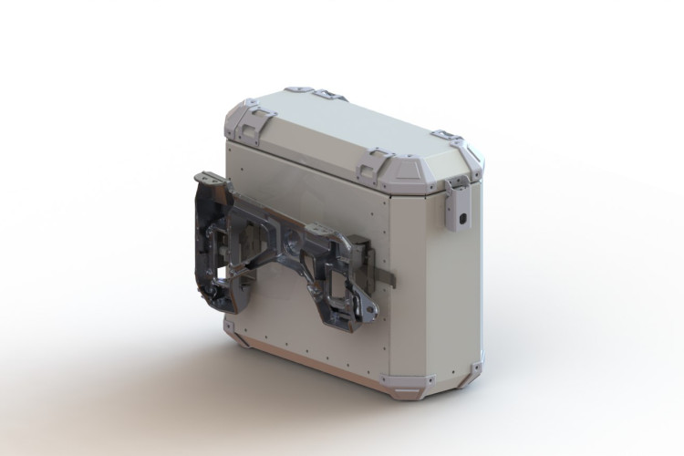 Переходные адаптеры BMW R1300GSA На фигурные боковые рамки